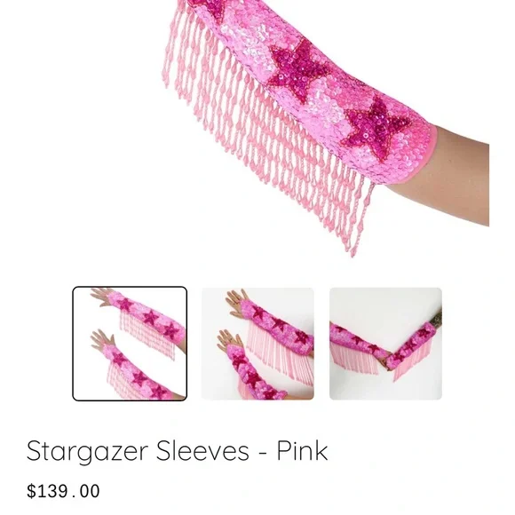 Stargazer Bodysuit, gloves, and hat - Chappel Roan pink pony club - Picture 4 of 6